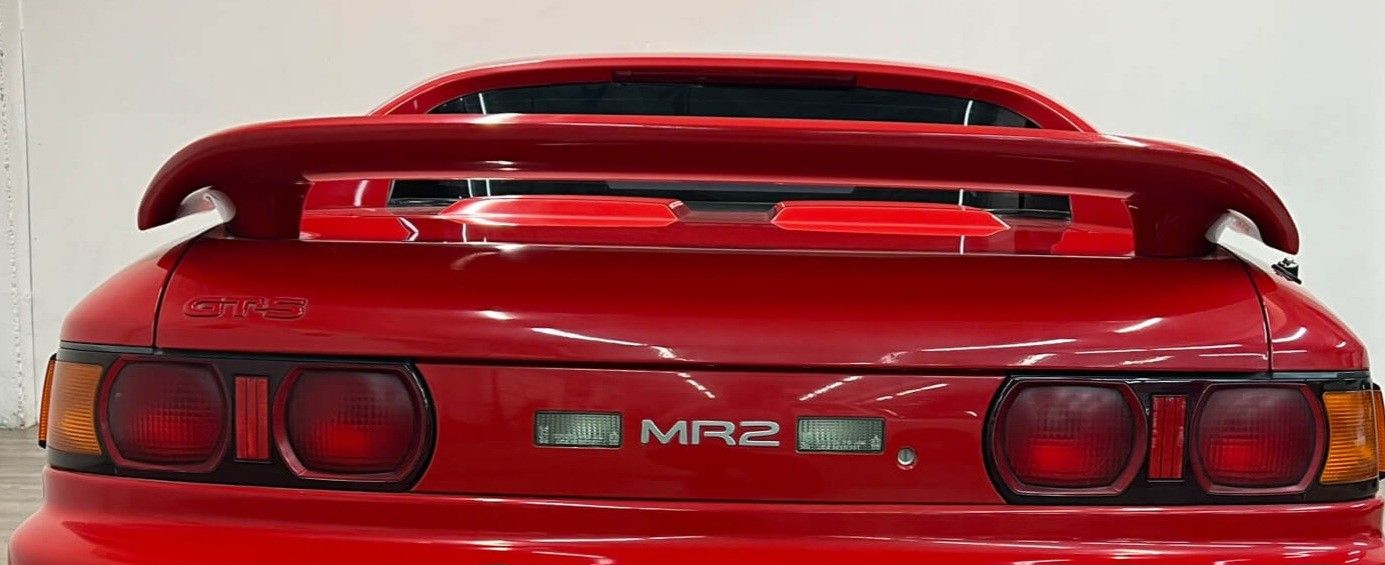 1995 Toyota MR2 OEM WING SPOILER Super RED