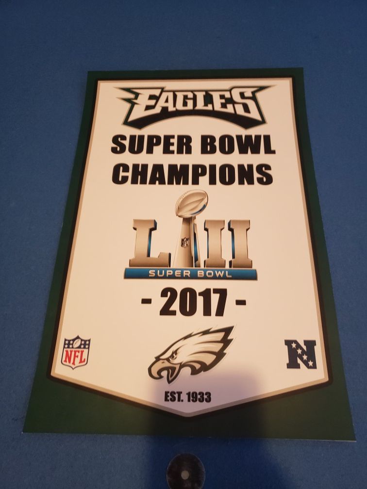 Eagles Superbowl Banner