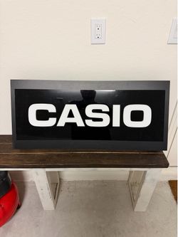 Casio Display Sign
