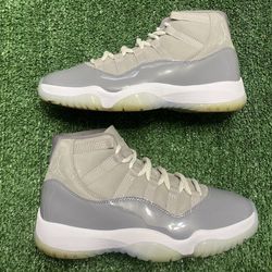 2021 Jordan Cool Grey 11s size 8.5 USED But Clean