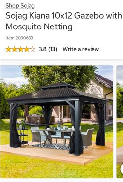 Sojag Kiana 10x12 Gazebo