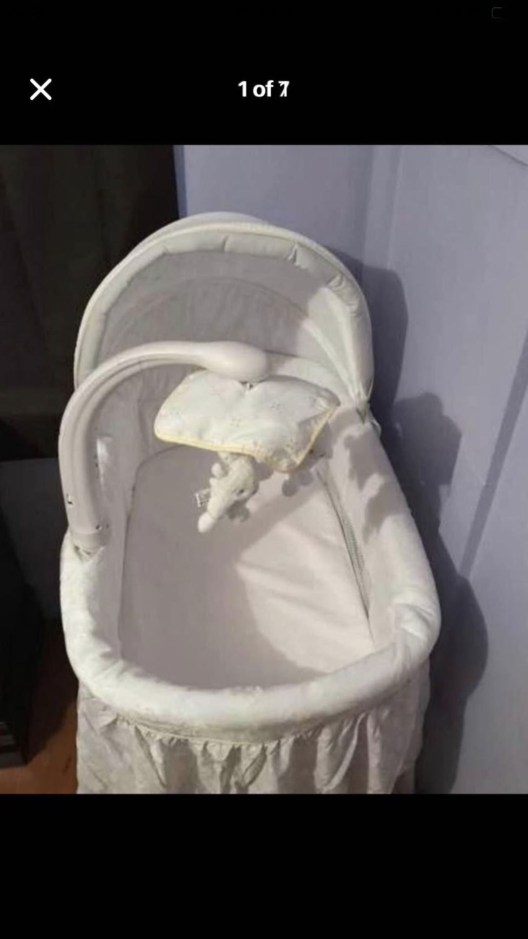 Baby Bassinet Delta With Mobile
