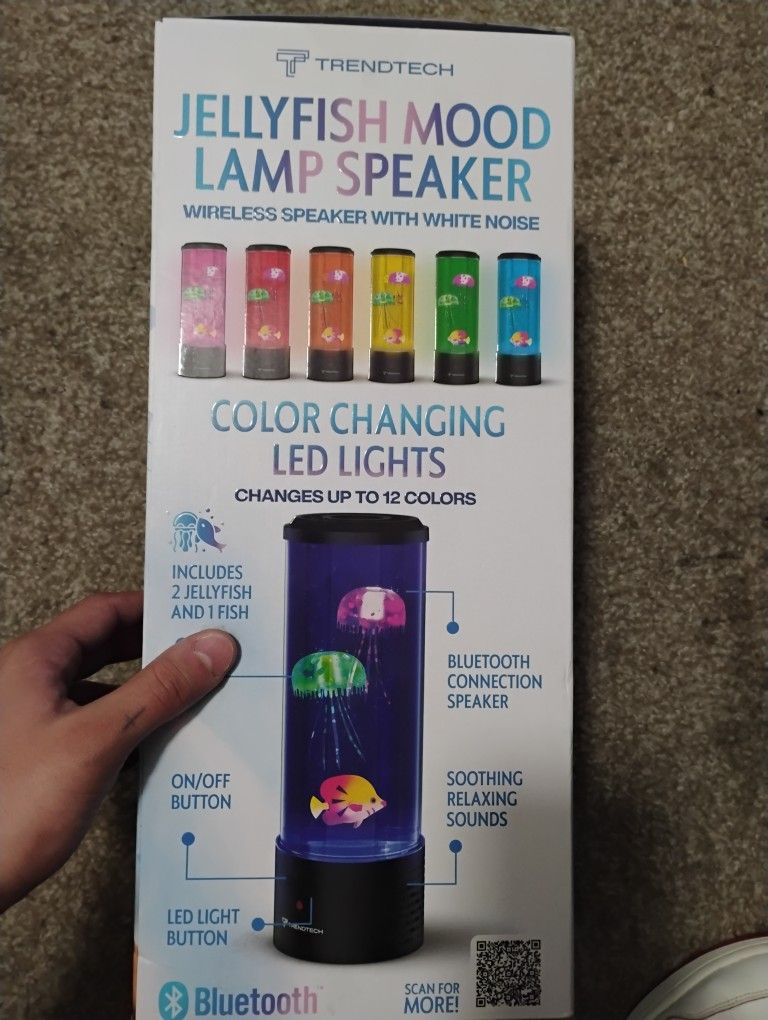 Huge Jelly Fish Lamp/Bluetooth Speaker