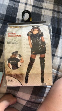 Medium Women’s police dress ; costume