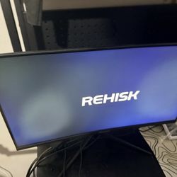 Curved Gaming Monitor Rehisk 27” Clean Works Perfect