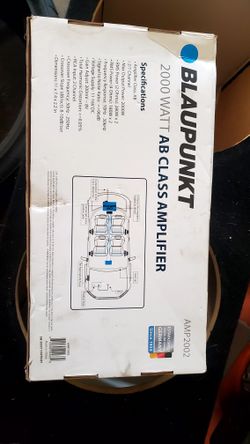 2000w BLAUPUNKT 2CH