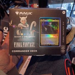 Brand New Magic The Gathering Sons And Spellcraft Final Fantasy Commander Deck