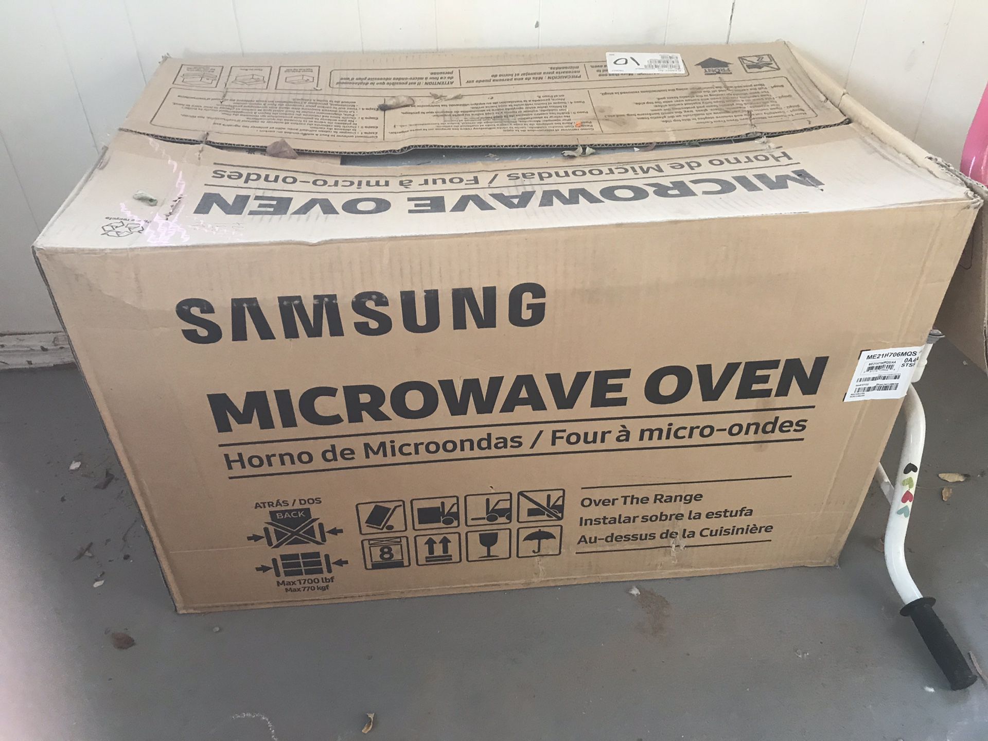 Stove and microwave free