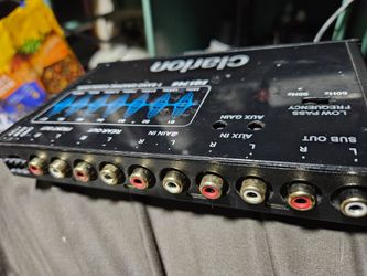 Clarion 7 band graphic equalizer