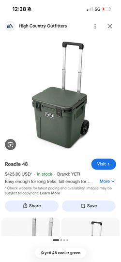 Yeti 48 cooler