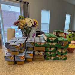 156 Unopened Baby Food Jars — Gerber & Beech-Nut