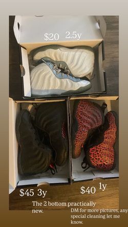 KIDS NIKE FOAMS POSITE