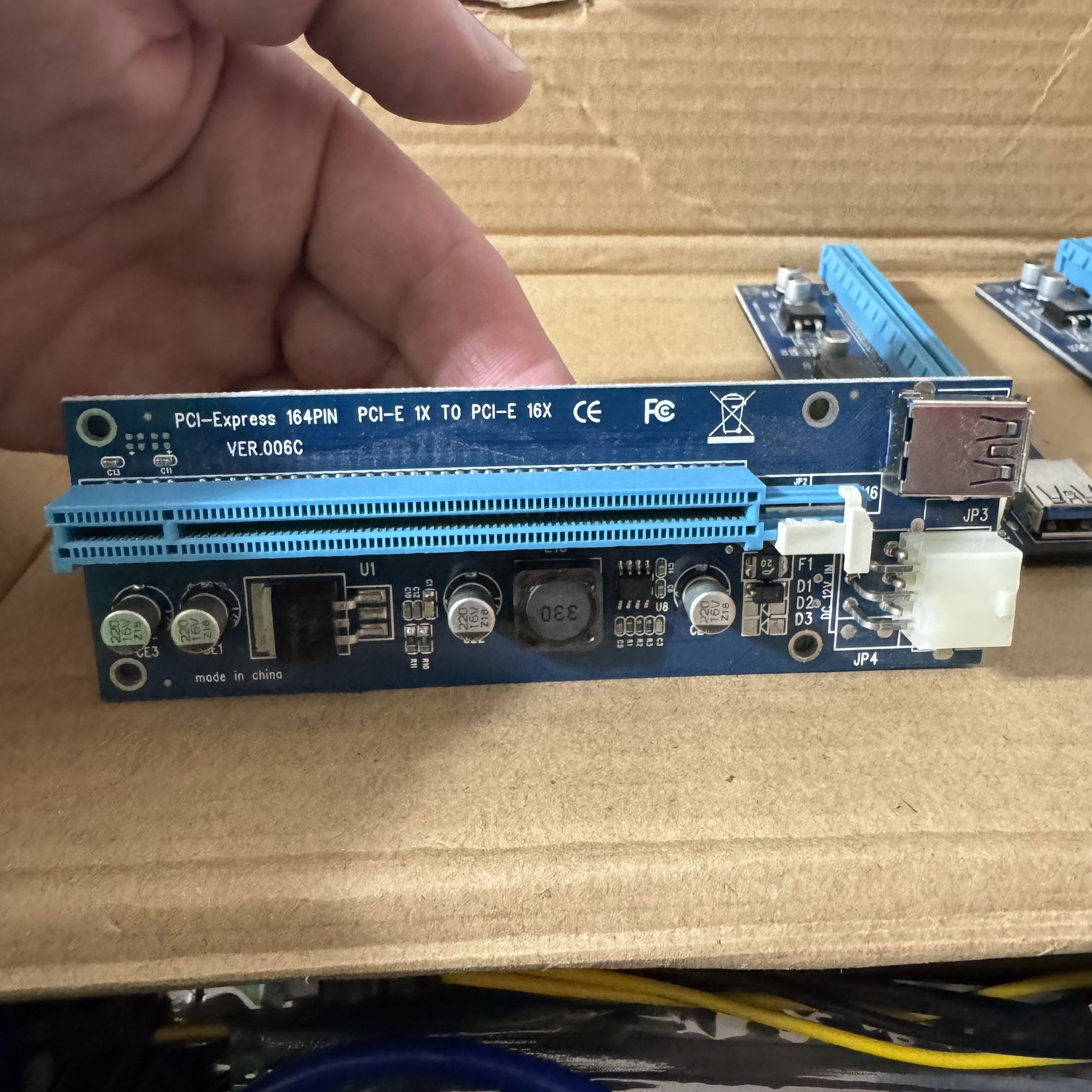 Computer GPU Risers