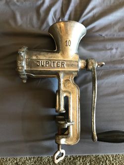 vintage Jupiter 10 manual meat grinder Fully functional