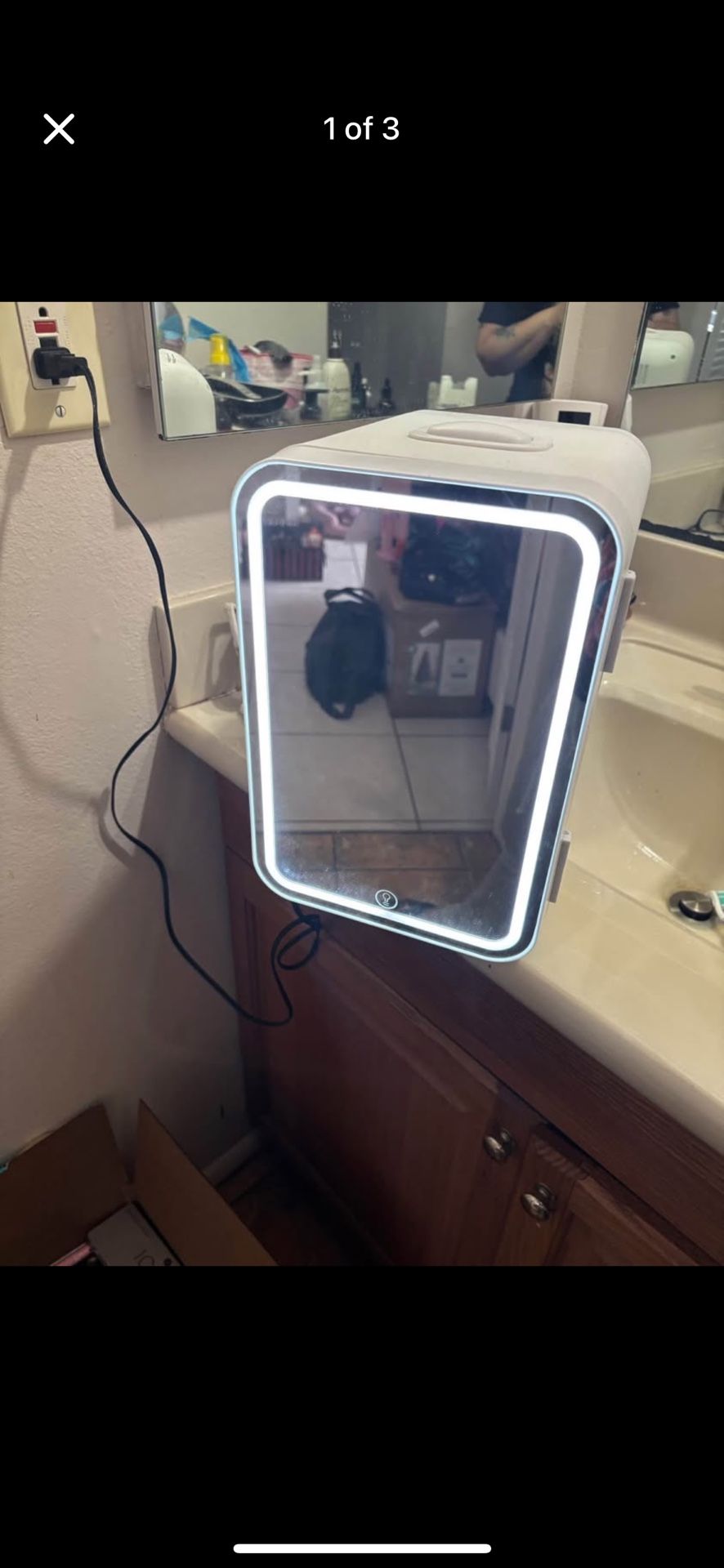 Cosmetic Fridge With Light