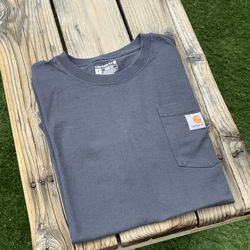Carhartt t-shirt // color: cement blue // sz. M