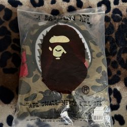 Camo Shark Full Zip Hoodie 