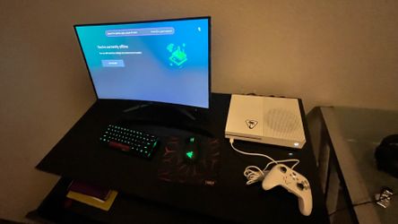 XBOX ONE S, AND 244 HZ MONITOR