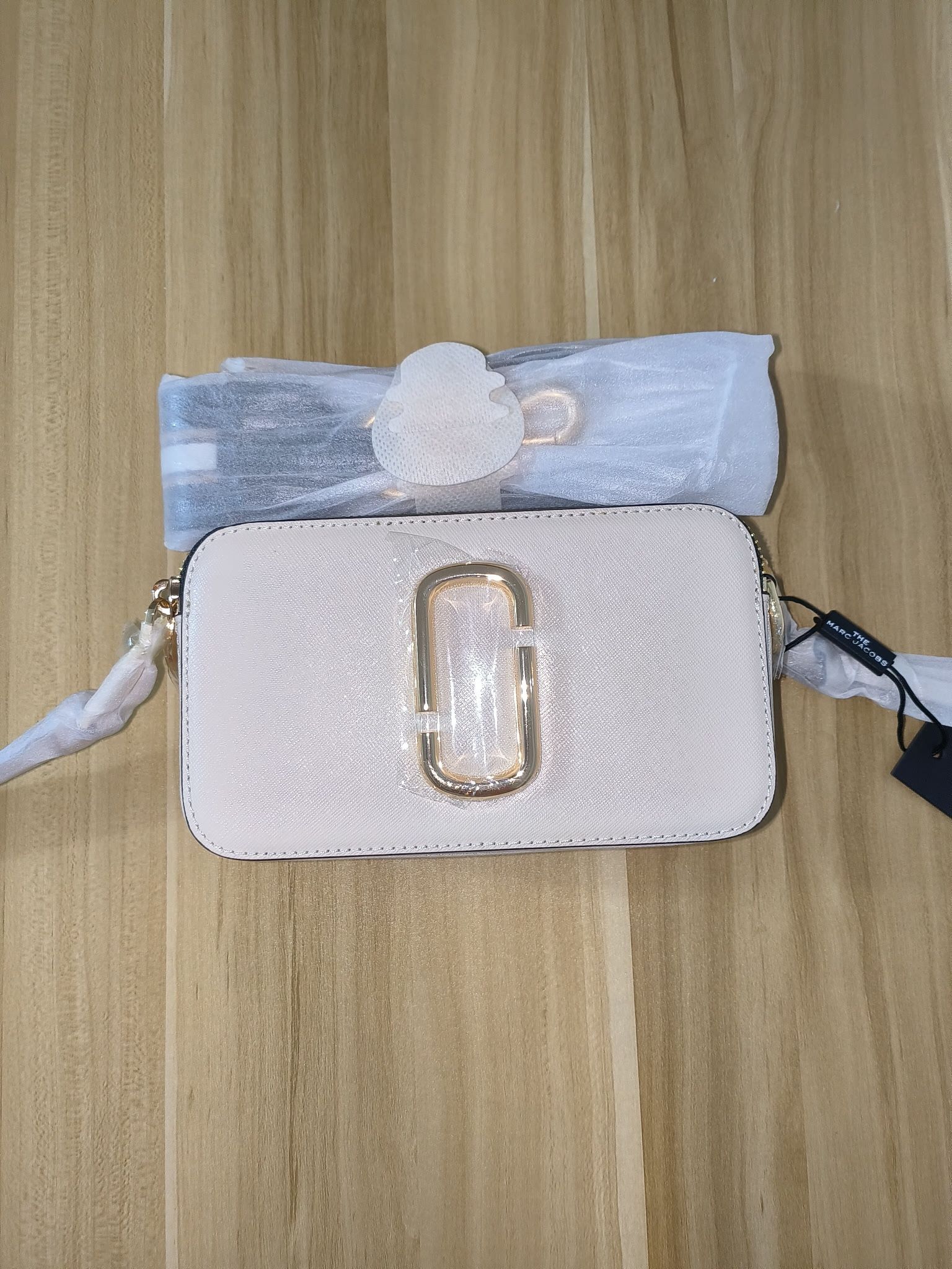 Brand New Marc Jacobs Beige Crossbody Bag