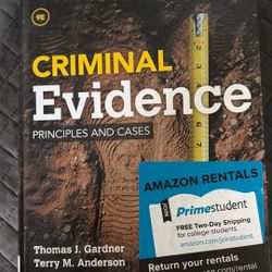 Criminal Evidence Principles and Cases