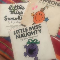 Mr. Wrong , Little Miss Naught, & Little Miss Sunshine Books
