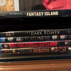 7 horror movie blu ray bundle used & new no digital