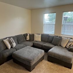 5 Piece Sectional-right Chaise Facing 