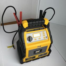 Cat Power Station With 1,200-Peak-Amp Jump Starter, Tire Compressor and Power Inverter CJ1000DXT