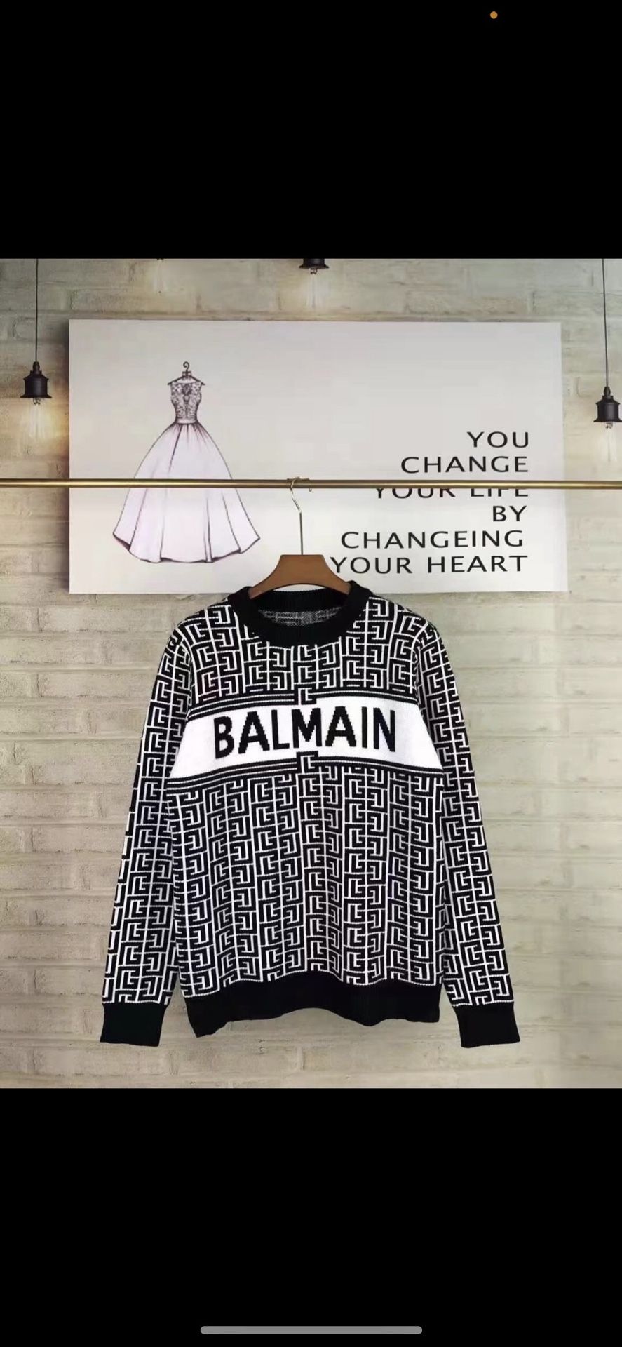 Balmian Sweater Mens Size Large
