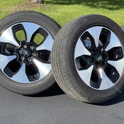 22” Ford F-150 Lightning 6x135 oem wheels tires rims Expedition FX4 Limited Platinum Lariat