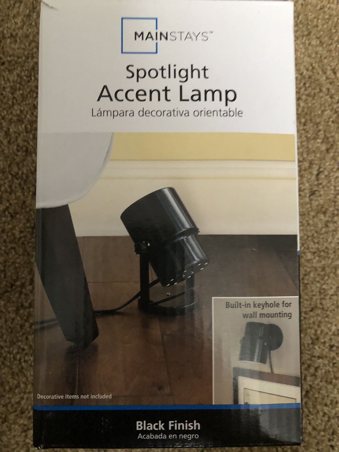 Mainstays spotlight clearance accent lamp