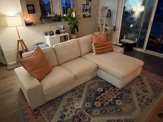 IKEA KIVIK sofa with chaise