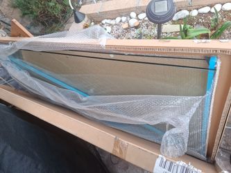 2 Large Glass Panel 1/2 Gruesor