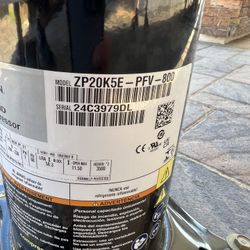 A/C Compressor/Fan Motor 