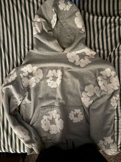 Grey Denim Tear Size Small
