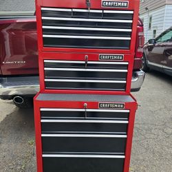Craftsman 3 Tier Rolling Tool Box 