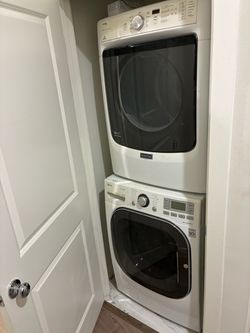 Washer and dryer