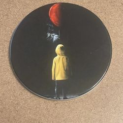 Pennywise And Georgie Round Ceramic Coaster