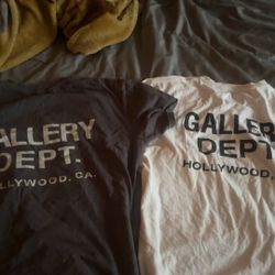 Two gallery dept shirts 