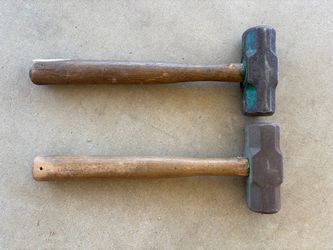 2- 4 pound single jack sledge hammers