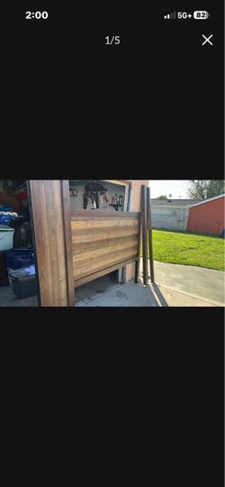 King size frame brand new very good condition, furniture, rustic