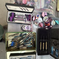 One Lot Of Miscellaneous Dart Equipment 