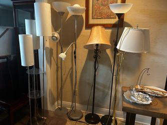 Floor Lamps – Multiple Styles – $15 & Up