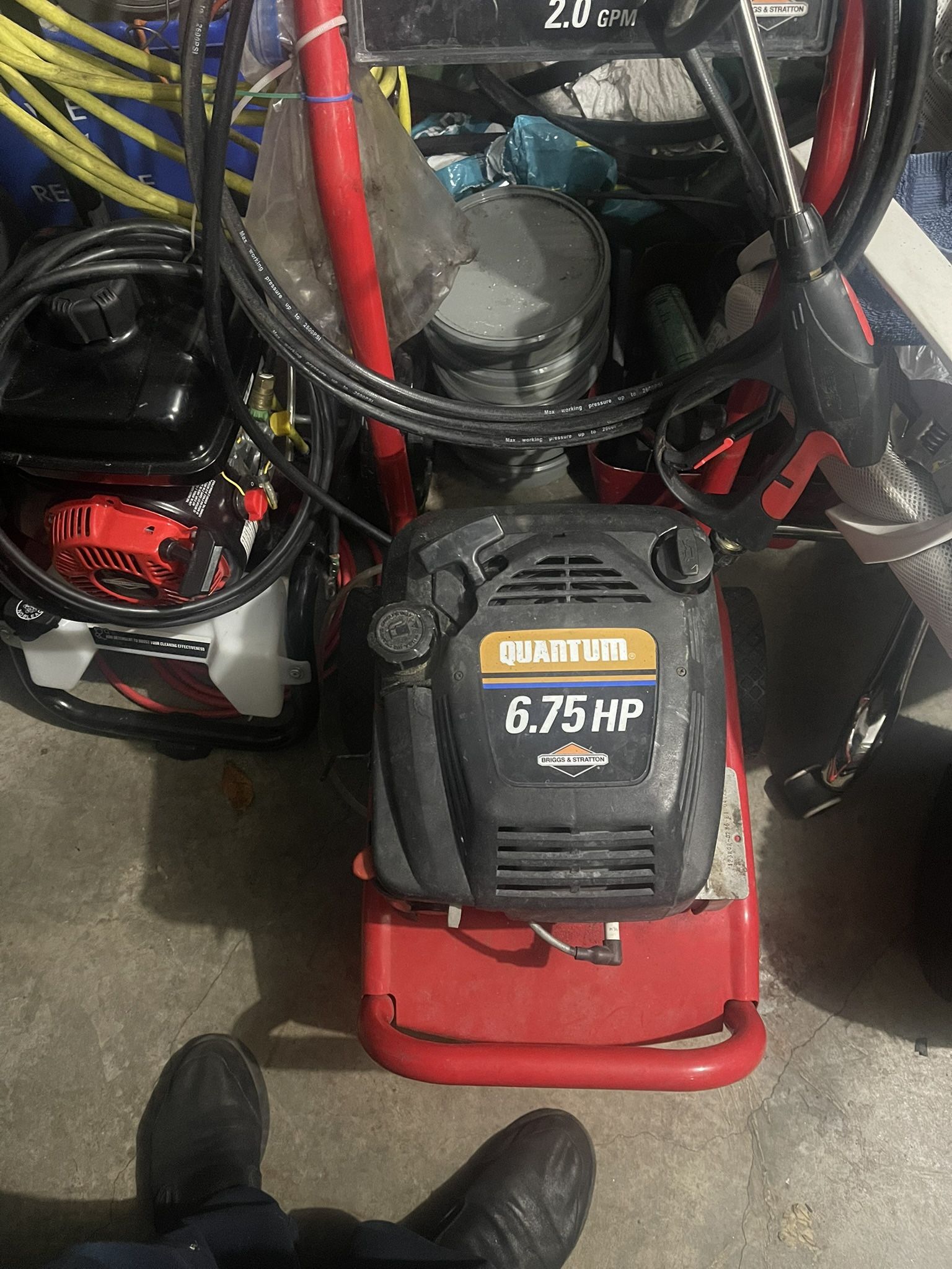 Troy Bilt Gas Pressure Washer 6.75 HP 2450 PSI