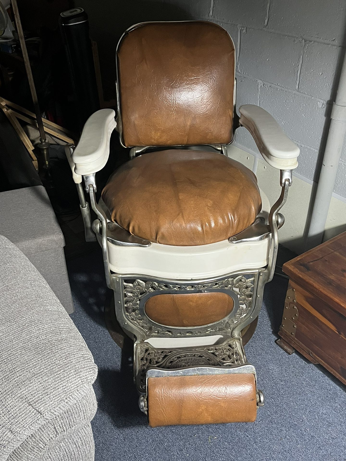 Theo A Koch’s Antique Barber Chair