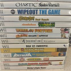 Nintendo Wii Games For Sale