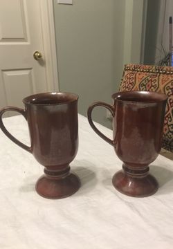 Two Ceramic antique mugs