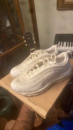 Nike Air Max 97 All White Sneakers