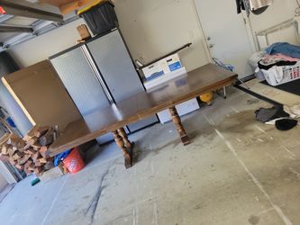 Solid Oak 8.5ft Dining Table