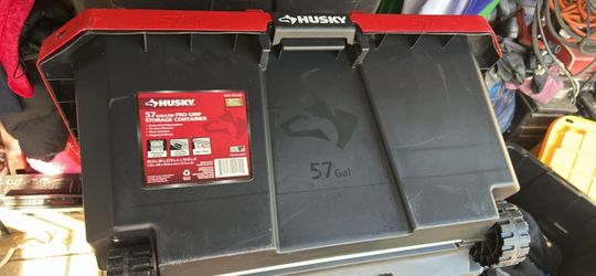 Husky 57 Gallon Pro Grip Storage Container